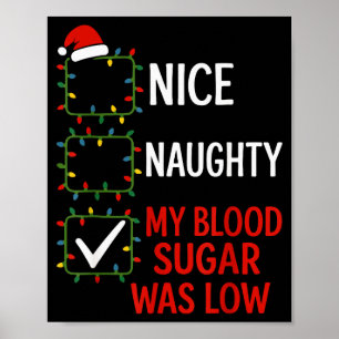 Poster Sympa Sale Mon Taux De Sucre Dans Le Sang Était Ba