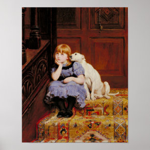 Poster Sympathie (par Briton Riviere)