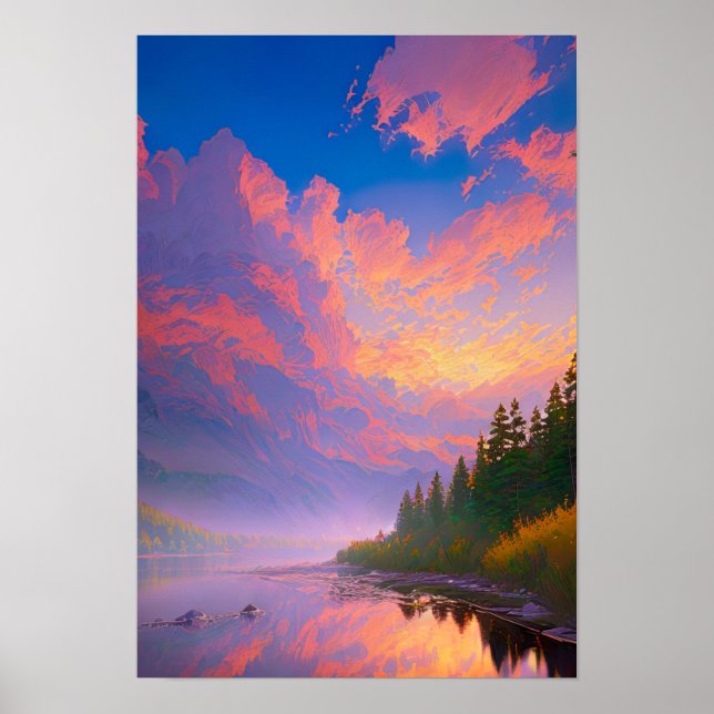 Poster Symphonie des couleurs (Devant)