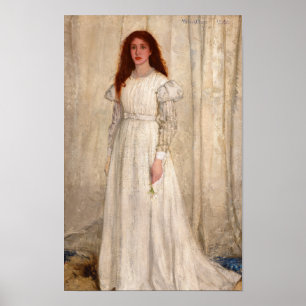 Poster Symphonie en blanc, No.1, The White Girl, 1862