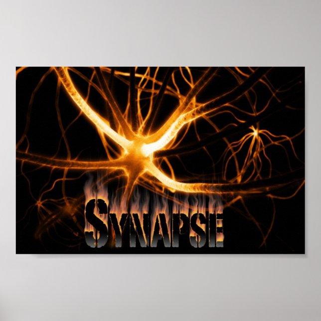 Poster Synapse feu rouge (Devant)