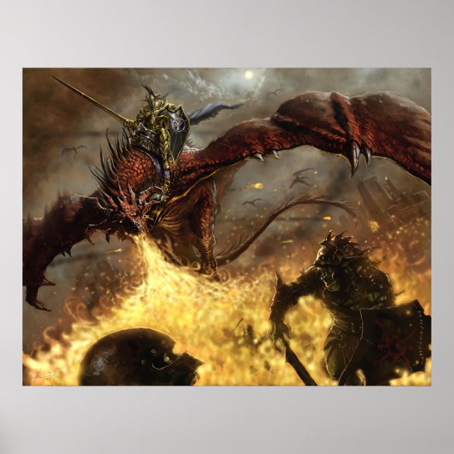 Poster Syndicat Dragon Knight (Devant)