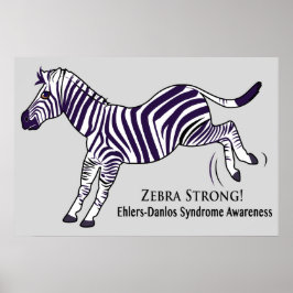 Poster Syndrome de Zebra Strong Ehlers-Danlos