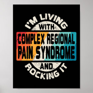 Poster Syndrome douloureux régional complexe Crps Rsd Sen