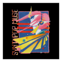Poster Synthpop Muse 80s Nostalgie
