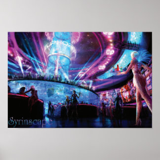 Poster Syrinscape Cyberpunk Disco