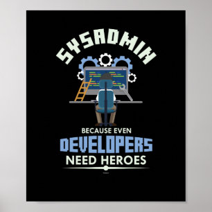 Poster Sysadmin puisque même les promoteurs ont besoin de