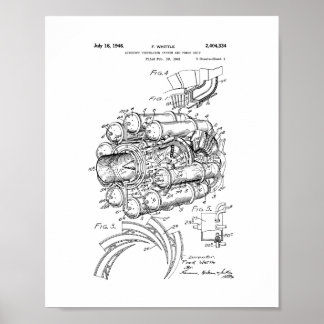 Poster Système De Propulsion D'Aéronefs Et Unité De Puiss