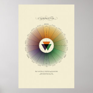 Poster Système naturel de couleurs - Composé - Lumière