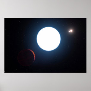 Poster Système Triple Étoiles Hd 131399