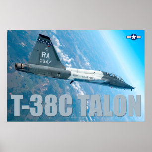 POSTER T-38C TALON