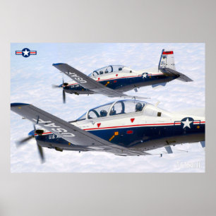POSTER T-6A TEXAN II