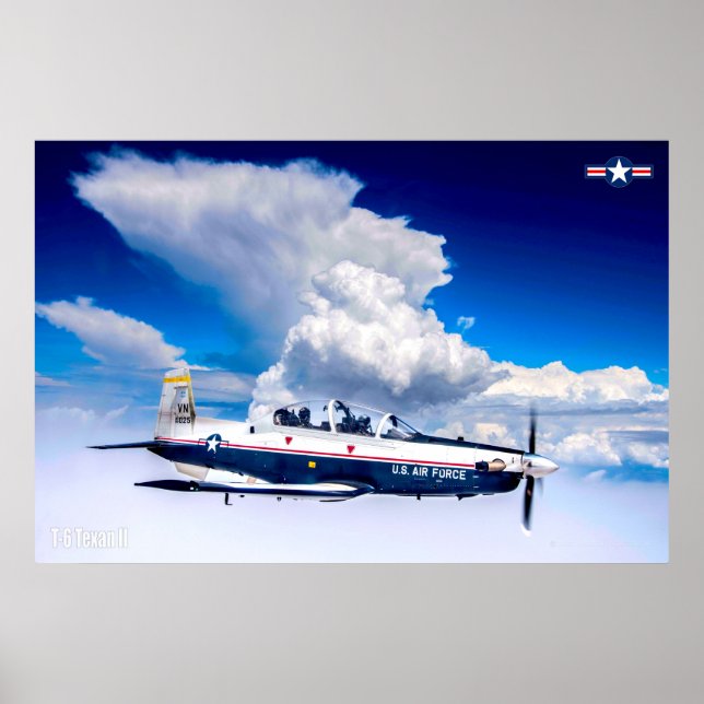 POSTER T-6A TEXAN II (Devant)