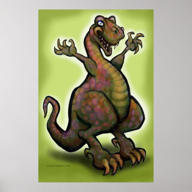Poster T-Rex (Devant)