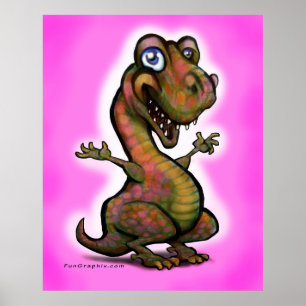 Poster T-Rex bébé