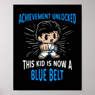 Poster T-shirt cadeau pour enfant étudiant en karaté cein