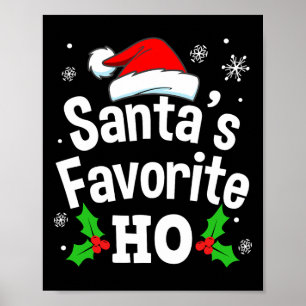 Poster T-shirt de Noël fun naughty dirty pour adultes hom