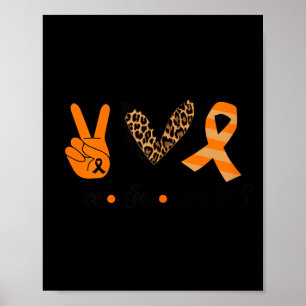 Poster T-shirt de sensibilisation à la sclérose en plaque