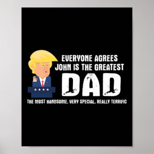 Poster T-shirt drôle pour homme Citation de Trump disant