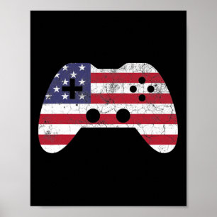 Poster T Shirt Du 14 Juillet Jeu Vidéo Enfant Garçons Hom