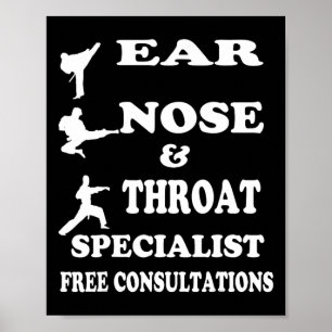 Poster T Shirt Équipement Tae Kwon Do Et Karaté Combat De