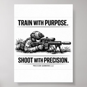 Poster T-Shirt Train with Purpose Marksman Téléchargement