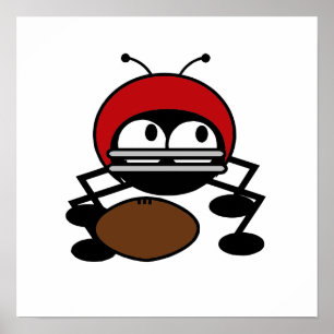 Poster T-shirts et cadeaux de football Bug