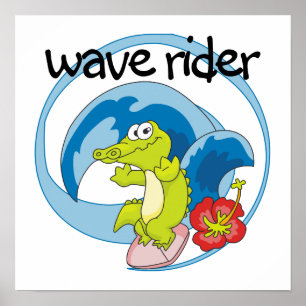 Poster T-shirts et cadeaux Wave Rider