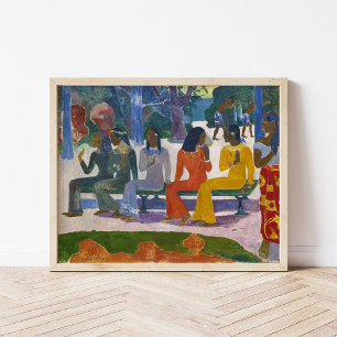 Poster Ta Matete   Paul Gauguin