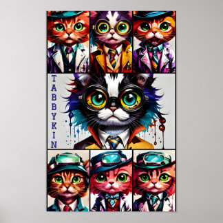 Poster Tabbykin Detective Agency College