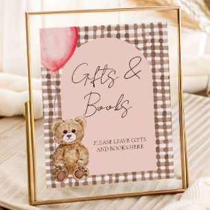 Poster Table De Cadeaux Et De Livres De Baby showers Pour