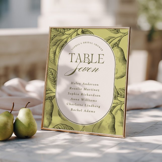 Poster Table de mariage 'Perfect Pair' N°7  (Créateur téléchargé)