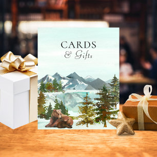 Poster Table des Cartes et Cadeaux Aventure Oursons Baby