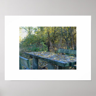 Poster Table d'hiver