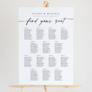 Poster Tables modernes pour 14 personnes Trouvez votre pl