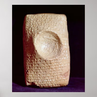 Tablet avec inscription cunéiforme