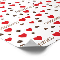 Tablette de chocolat Amoureux du cacao Accro au ch