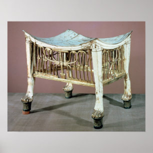 Poster Tabouret employé par l'enfant-roi au début