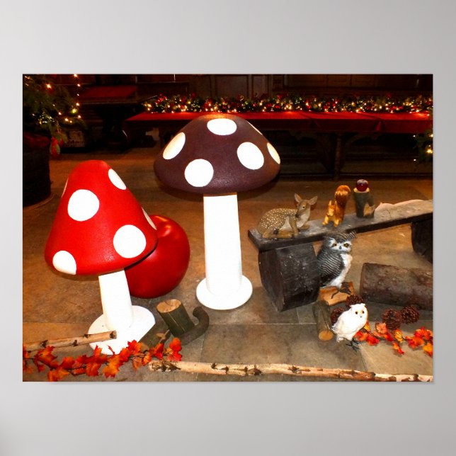 Poster Tabourets de Noël (Devant)