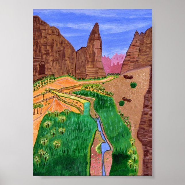 Poster Tabuk, Arabie saoudite (Devant)