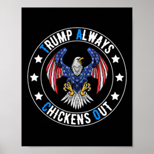 Poster Taco Trump Toujours Se Défile Drôle Politique