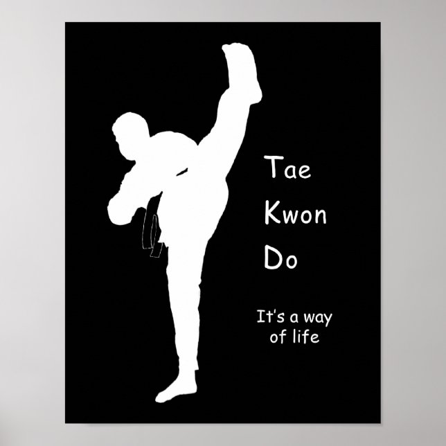 Poster Tae Kwon Do (Devant)