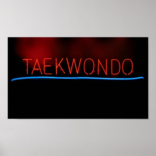 Poster Taekwondo (Devant)