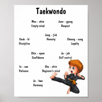 Poster Taekwondo