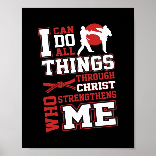 Poster Taekwondo (Devant)