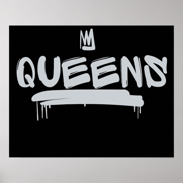 Poster tag Queens (Devant)