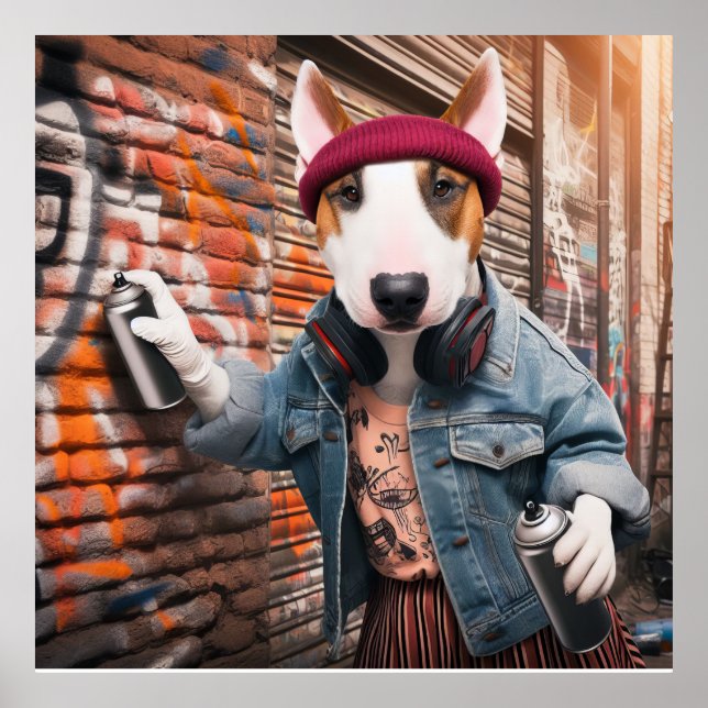 Poster Tagmaster de canine urbaine (Devant)