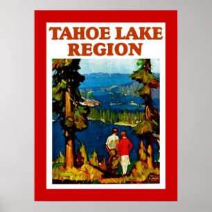 Poster Tahoe Lake