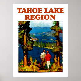 Poster Tahoe Lake