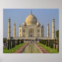 Taj Mahal, un mausolée situé à Agra, en Inde, 2